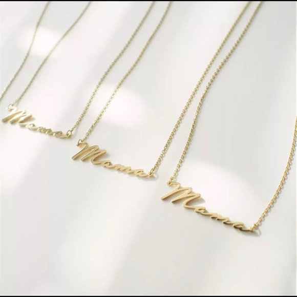 Mama necklace gold and silver - Picture 4 of 5